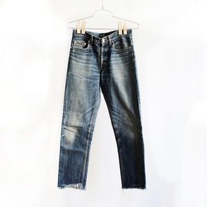 APC Perfectly faded Selvedge Jeans